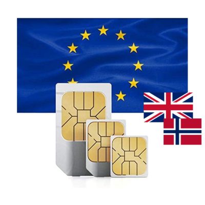 esim Europa onbeperkt/30dagen data-only